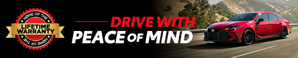 Lifetime Warranty - Drive with Peace of Mind