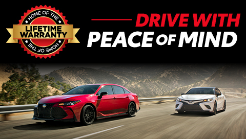 Lifetime Warranty - Drive with Peace of Mind