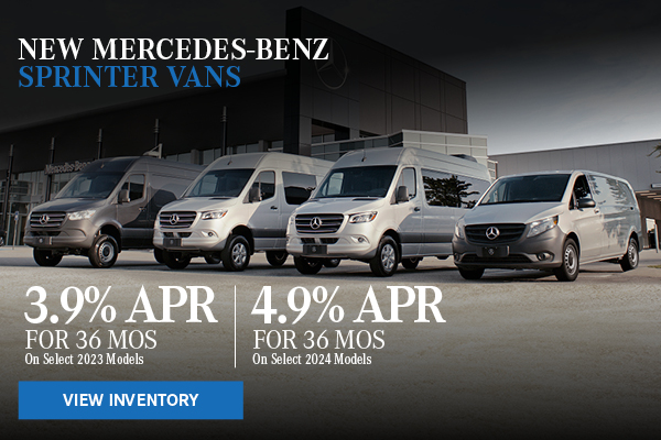NEW MERCEDES-BENZ SPRINTER VANS