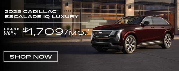 2025 Cadillac Escalade IQ Luxury Lease for only $1,709/month³