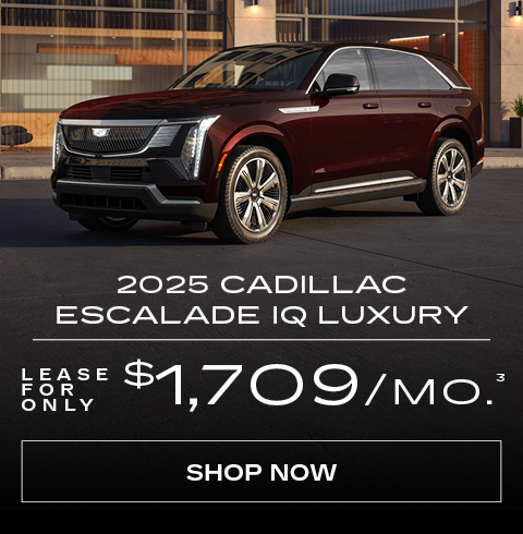 2025 Cadillac Escalade IQ Luxury Lease for only $1,709/month³