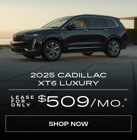 2025 Cadillac XT6 Luxury Lease for only $509/month⁶
