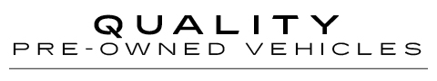 Quality Pre-Owned Vehicles