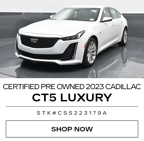 Certified Pre Owned 2023 CADILLAC CT5 Luxury STK # CSS223179A