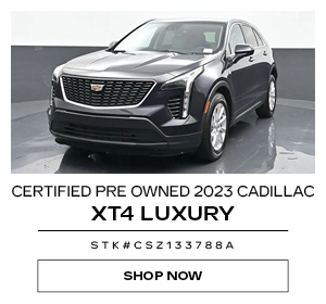 Certified Pre Owned 2023 CADILLAC XT4 Luxury STK # CSZ133788A