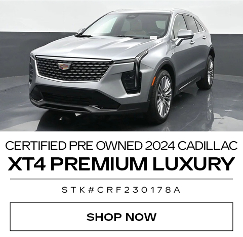 Certified Pre Owned 2024 CADILLAC XT4 Premium Luxury STK # CRF230178A