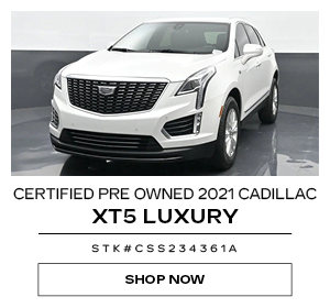 Certified Pre Owned 2021 CADILLAC XT5 Luxury STK # CSS234361A