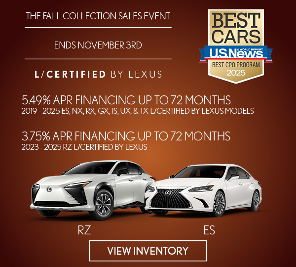 Lexus Fall Jim Hudson | Lexus
