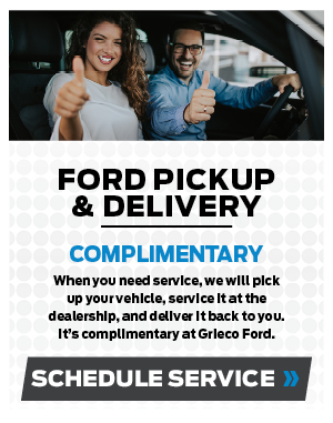 Ford Pickup and Delivery - Complimentary